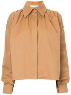 Tiko Paksa Short Shirt Jacket - Brown
