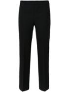 P.a.r.o.s.h. Cropped Trousers, Women's, Size: Xs, Black, Polyamide/spandex/elastane/wool