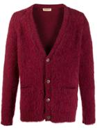 Al Duca D'aosta 1902 Knitted Cardigan - Red