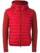 Moncler Padded Panel Jacket - Red