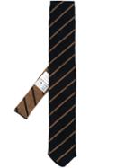 Lardini Striped Woven Neck Tie