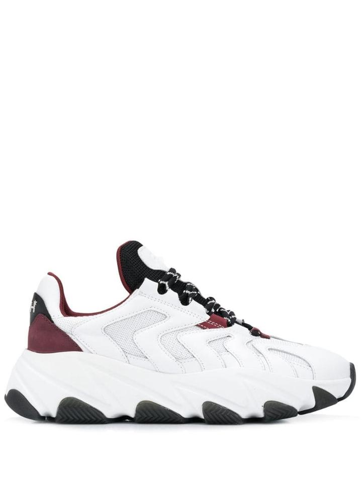 Ash Chunky Low Top Sneakers - White
