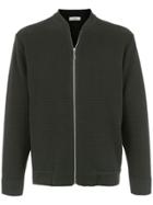 Egrey Textured Bomber Jacket - Black