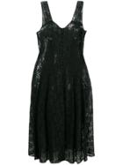 A.n.g.e.l.o. Vintage Cult Floral Lace Dress - Black