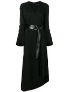 Federica Tosi Asymmetric Hem Dress - Black