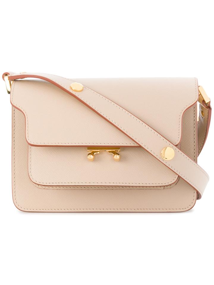 Marni Mini Trunk Bag - Nude & Neutrals