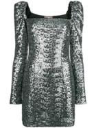 Amen Sequin Mini Dress - Metallic