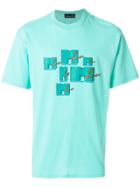 Martine Rose Branded T-shirt - Blue