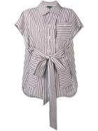 Jejia Striped Shirt - White