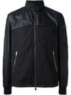 Drome Zipped Jacket, Men's, Size: M, Black, Leather/polyester/cotton/spandex/elastane
