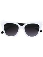 Marc Jacobs Eyewear Embellished Frame Sunglasses - Black