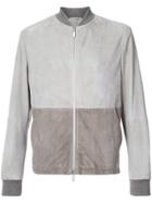 Eleventy Panelled Fitted Jacket - Grey
