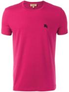 Burberry Logo Patch T-shirt, Men's, Size: Xl, Pink/purple, Cotton