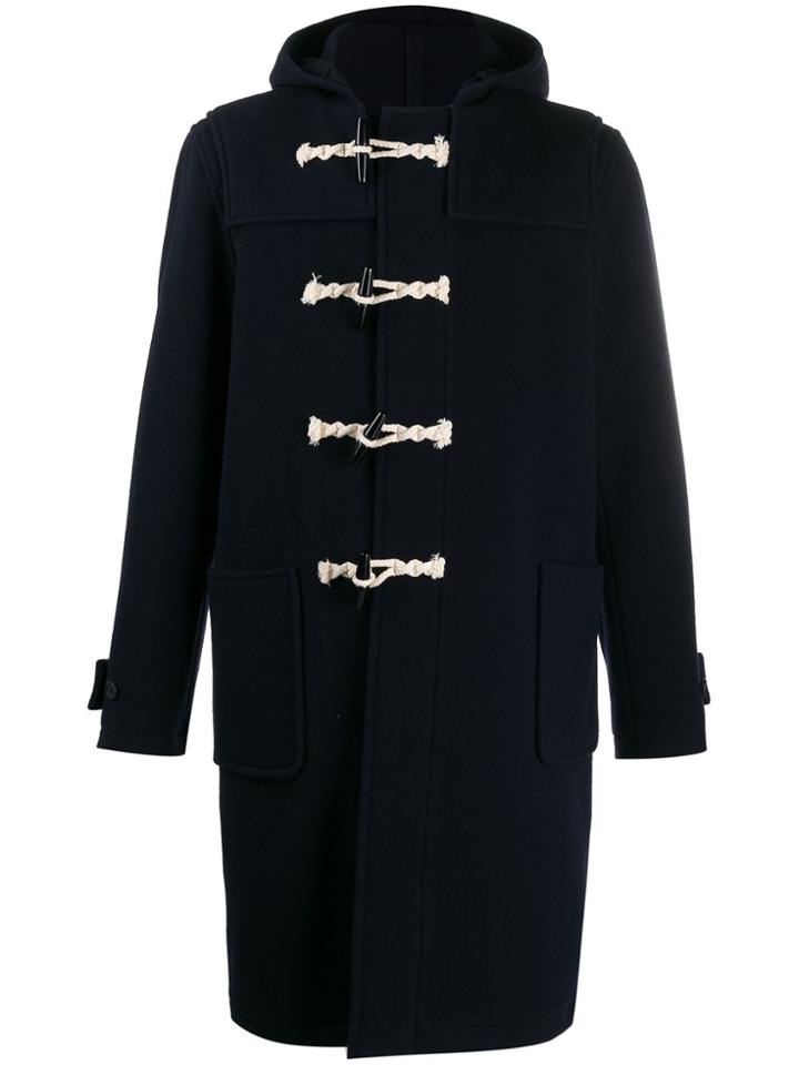 Sandro Paris Mid-length Duffle Coat - Black