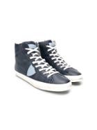 Philippe Model Kids Teen Hi-top Sneakers - Blue