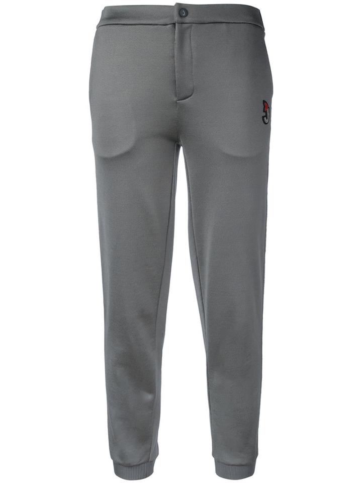 Mr & Mrs Italy Side Stripe Track Pants, Women's, Size: Medium, Grey, Viscose