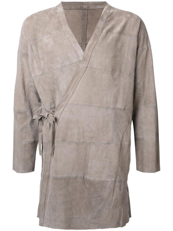 Marea Erre Relaxed Fit Coat, Men's, Size: Medium, Brown, Goat Skin