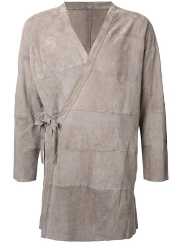Marea Erre Relaxed Fit Coat, Men's, Size: Medium, Brown, Goat Skin
