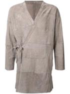 Marea Erre Relaxed Fit Coat, Men's, Size: Medium, Brown, Goat Skin