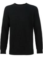 Levi's Crew Neck Jumper, Men's, Size: 2, Black, Cashmere/wool