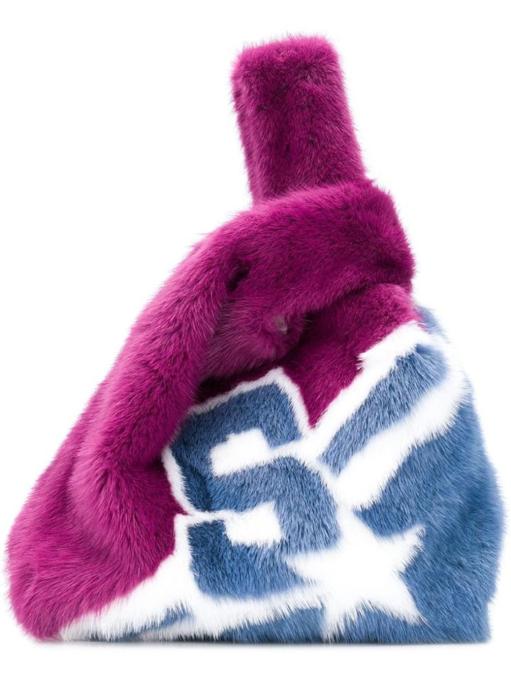 Simonetta Ravizza Furrissima Sport Tote Bag - Purple