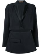 Nehera - Jolen Blazer - Women - Cotton/polyurethane/rayon/wool - 36, Black, Cotton/polyurethane/rayon/wool