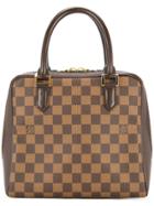 Louis Vuitton Vintage Damier Ebene Brera Hand Bag - Brown