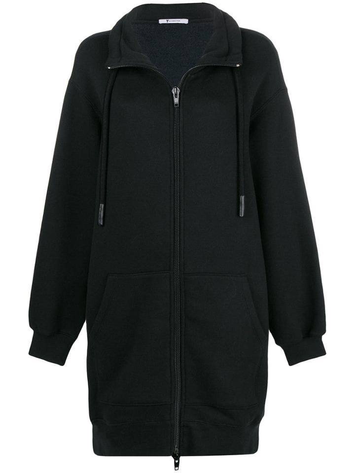 Alexander Wang Mid-length Bomber Jacket - Black