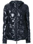 Kru Hooded Puffer Jacket, Women's, Size: Medium, Black, Polyamide