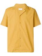 Saturdays Nyc Short-sleeve Fitted Shirt - Yellow & Orange