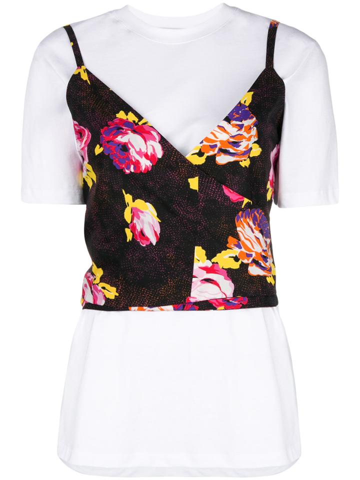 Msgm Layered T-shirt - White