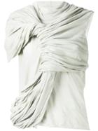 Rick Owens Twisted Sleeveless Blouse - Green
