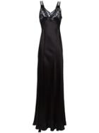 Givenchy Embellished Strap Evening Dress - Black