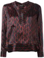 Isabel Marant Simon Blouse, Women's, Size: 38, Black, Silk