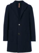 Eleventy - Classic Single-breasted Coat - Men - Polyester/acetate/virgin Wool - 54, Blue, Polyester/acetate/virgin Wool