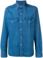 Tom Ford Classic Denim Shirt - Blue