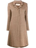 Romeo Gigli Pre-owned Fair Isle Pattern Coat - Brown