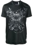 Adidas By Kolor Tiger Print T-shirt, Men's, Size: Small, Black, Polyester