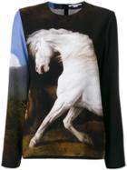 Emilio Pucci Floral Print Blouse - White