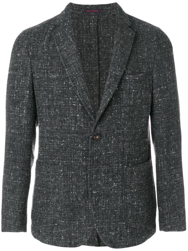 The Gigi Tweed Blazer - Grey