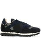 Valentino Valentino Qw2s0b51nym 51c Marine Furs & Skins->suede - Blue