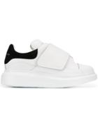 Alexander Mcqueen Touch Strap Sneakers - White