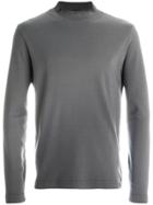 Zanone Stand Collar Sweatshirt - Grey