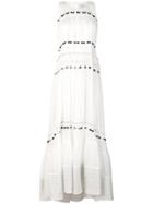 3.1 Phillip Lim Pintucked Gown - White