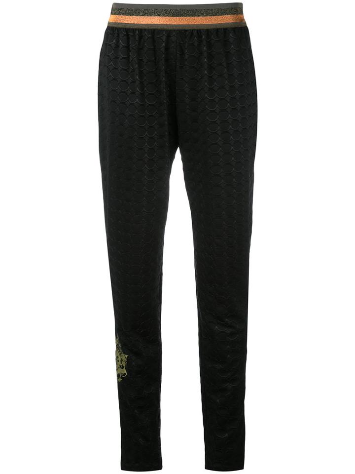 Mr & Mrs Italy Tapered Trousers, Women's, Size: 44, Black, Polyester