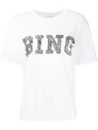 Anine Bing 'bing' T-shirt