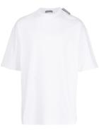 Balenciaga Logo Tab T-shirt - White
