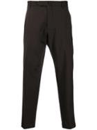 Dell'oglio Tailored Cropped Trousers - Brown