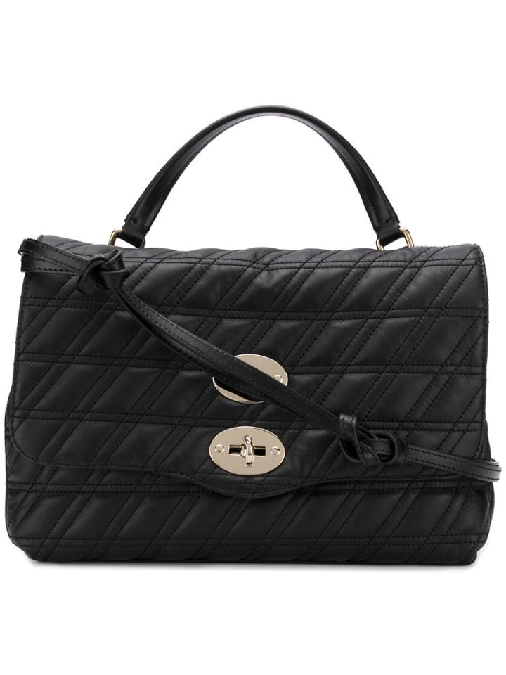 Zanellato Quilted Shoulder Bag - Black