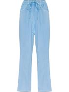 Miu Miu Drawstring Trousers - Blue